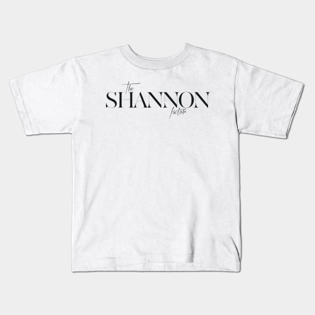 The Shannon Factor Kids T-Shirt by TheXFactor